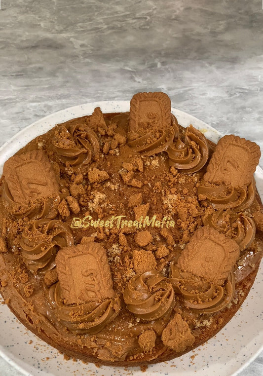 Biscoff Cookie Butter Cake