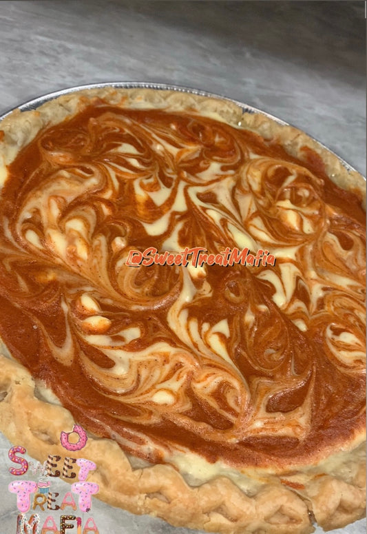 Sweet Potato Cheesecake Pie